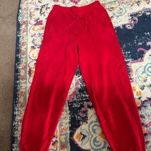 Old Navy Vibrant Red Joggers